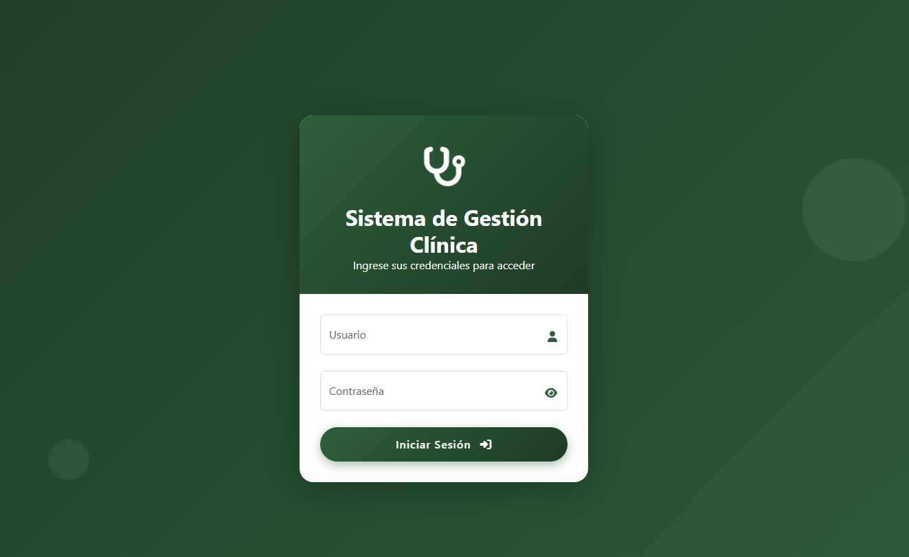 Sistema centralizado de clinicas